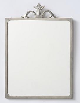 A Swedish Grace pewter mirror, Schreuder & Olsson AB, Stockholm, 1929.