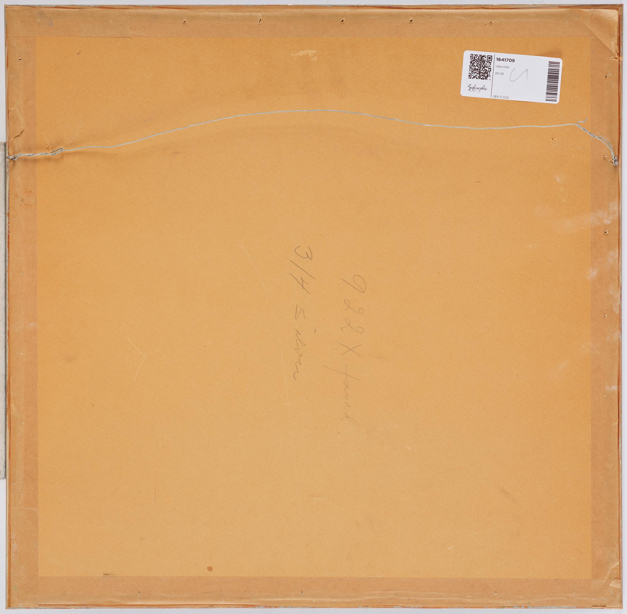 Eugene de Karmadec, Utan titel.