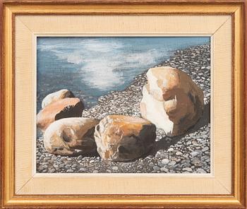 Gösta Calmeyer, Beach with Stones.