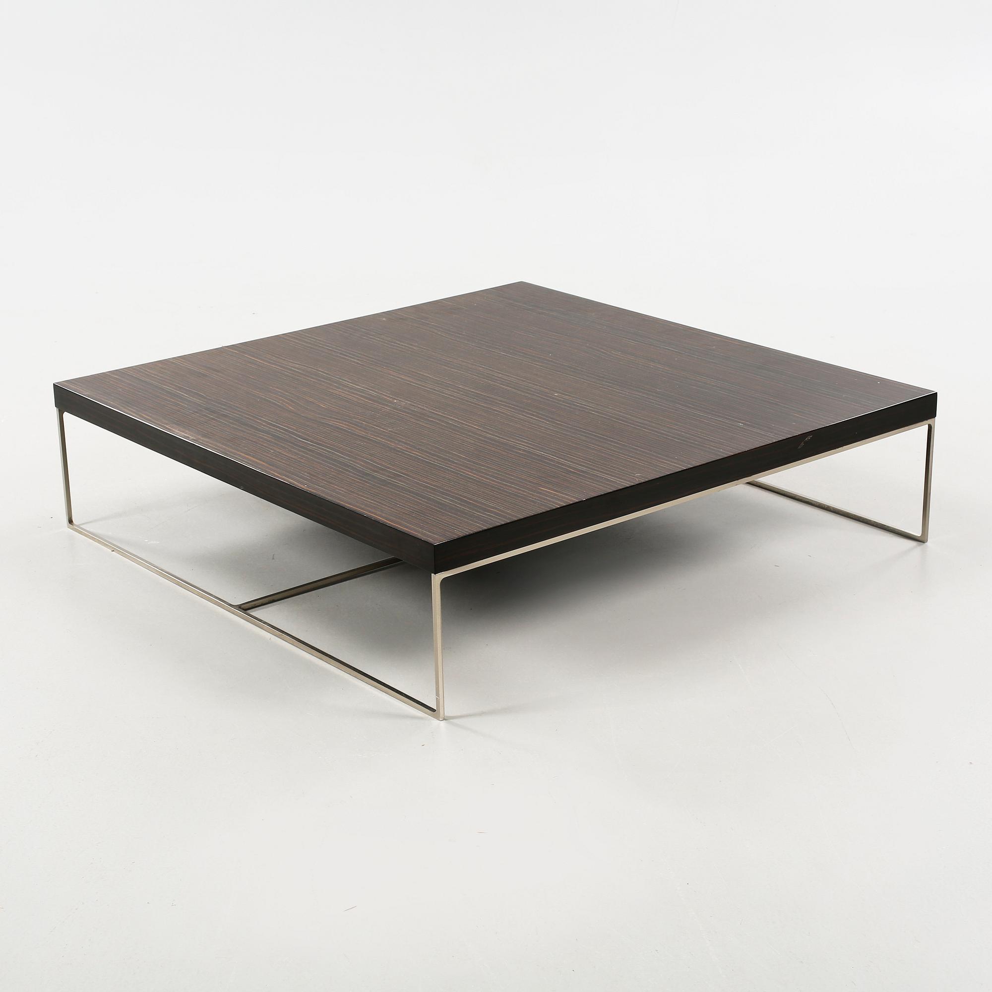 A sofa table, designed by Rodolfo Dordoni for Minotti, approx 1999.