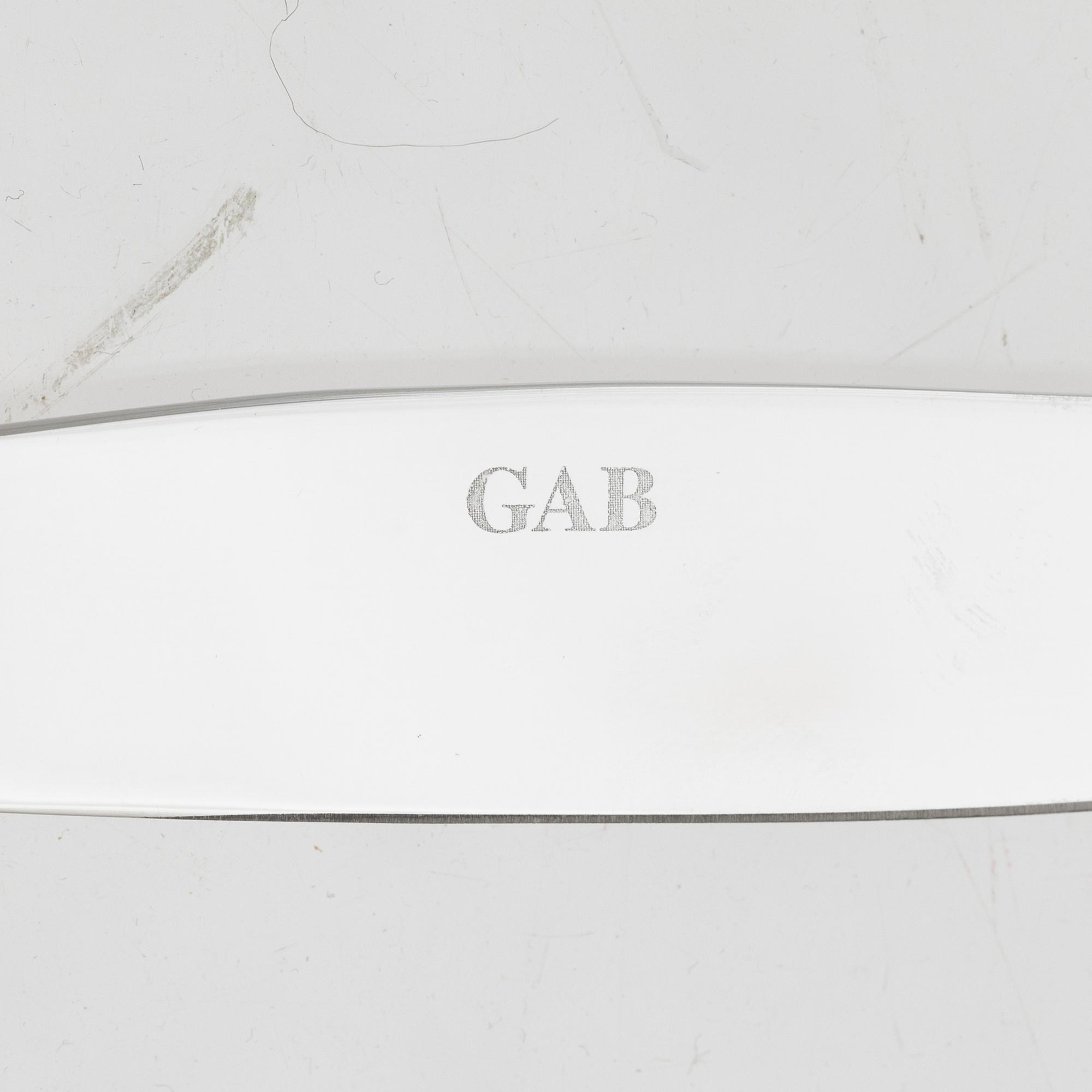 A Swedish silver cutlery set, model "Svensk", GAB, Eskilstuna, some 2002 (64 pieces).