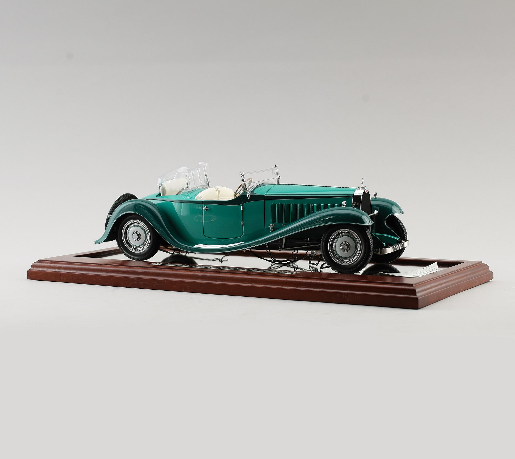 MINIATYR MODELL, Bugatti Royale Roadster Esders, Bauer.