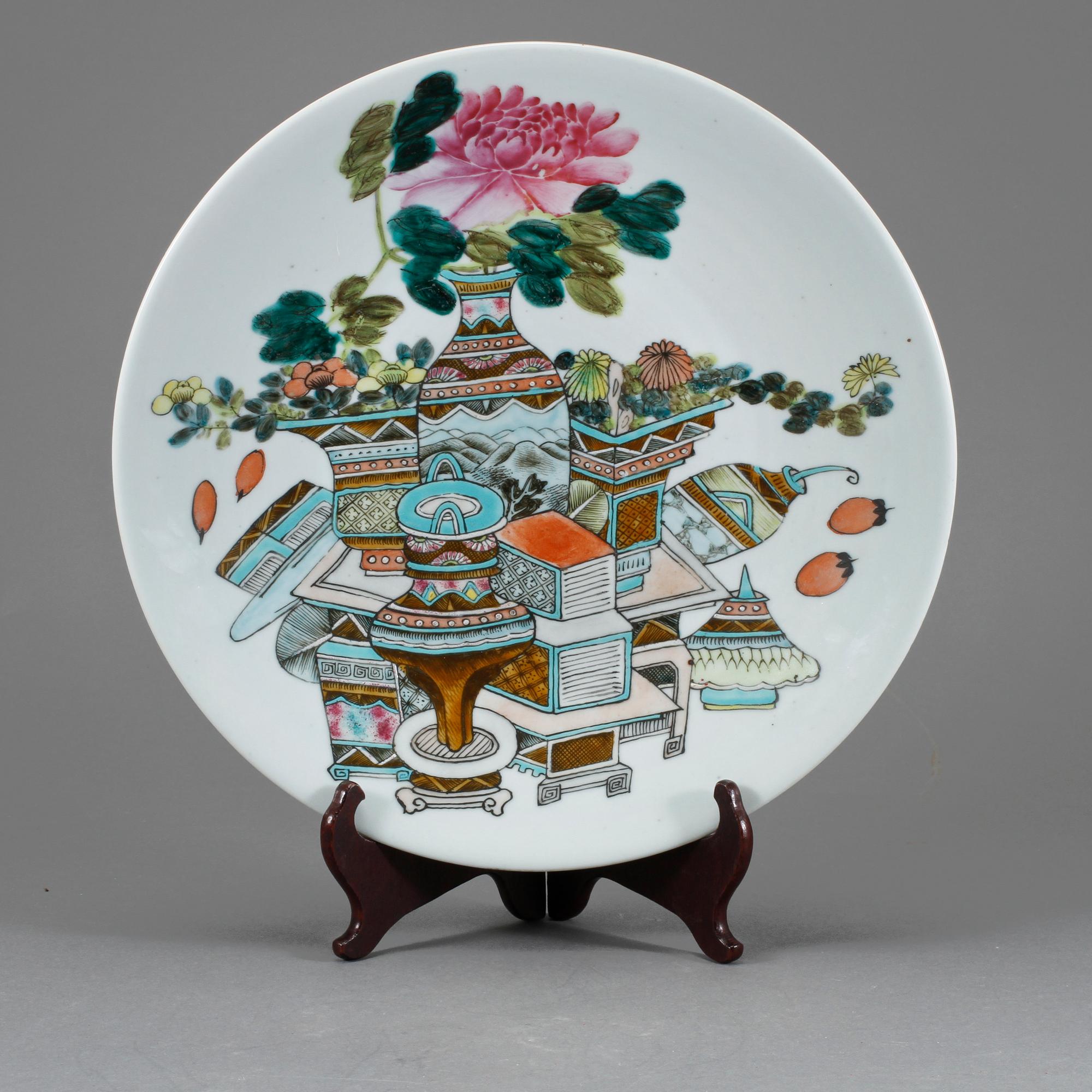 FAT, porslin, Kina, 1900-tal.