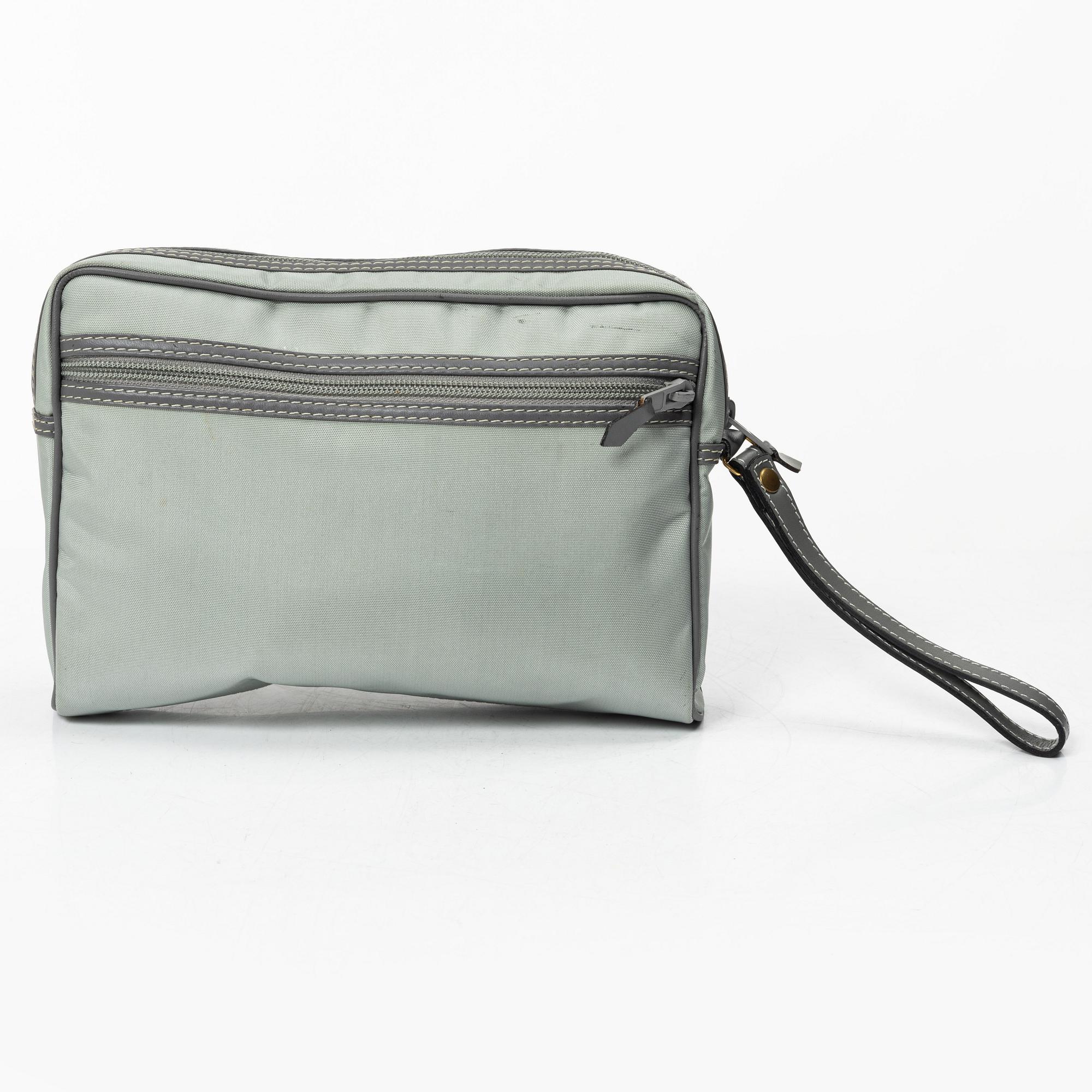 Dunhill, weekend bag with toiletry case.