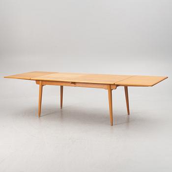 Hans J. Wegner, a model "AT-312", dining table, Anders Tuck, Denmark, 1960's.