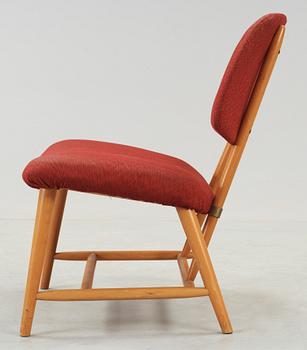 STOL, "TeVe", Alf Svensson, Ljungs Industrier, ur serien "Bra Bohag", Modellen Formgiven 1953.