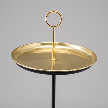 GUNNAR ANDER, a brass and iron table from Ystad-Metall, mid 20th Century.