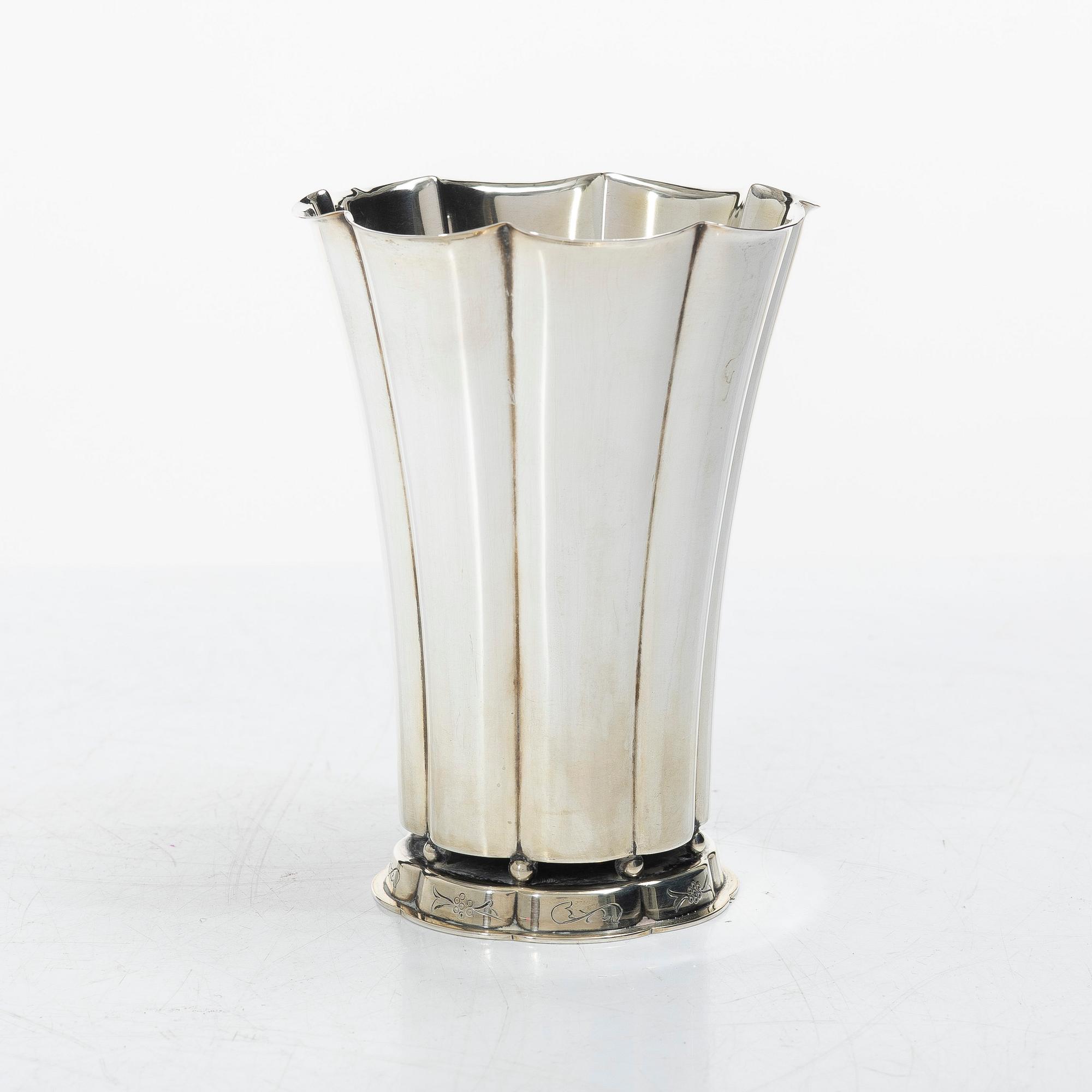 C.G. Hallberg, Vas, silver, Stockholm 1953.