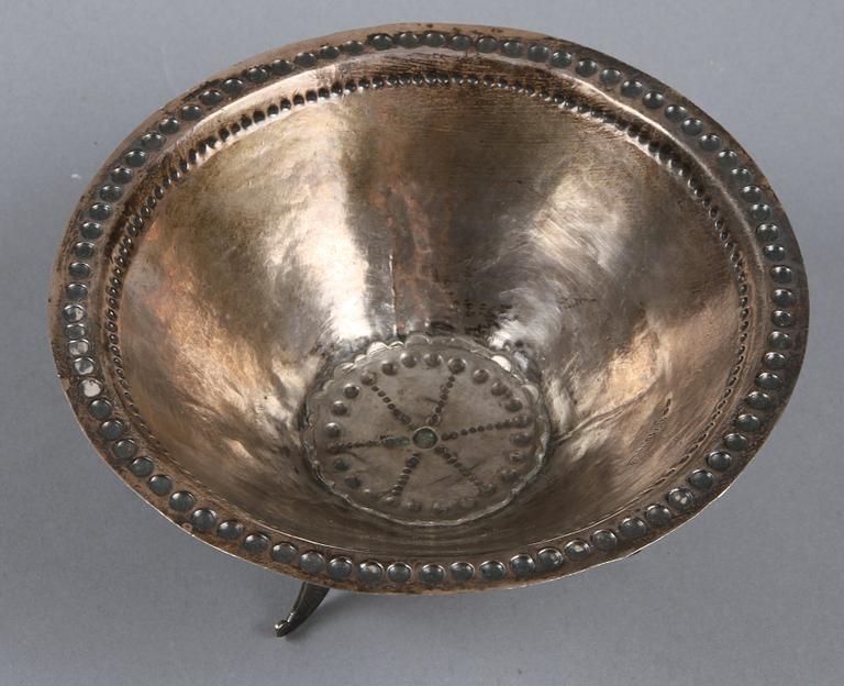 SKÅL, silver, Baltikum/Ryssland Dorpat, 1800-tal.