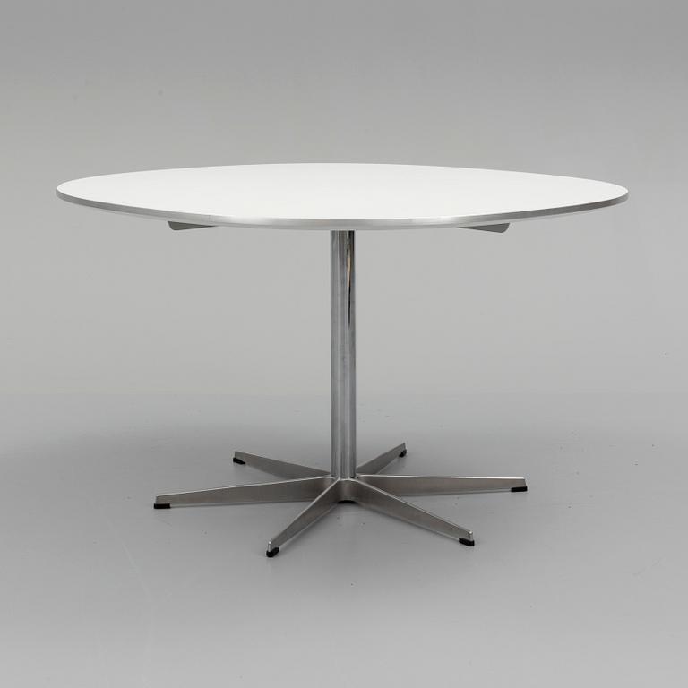 A 1990 'Supercirkulär' table by Bruno Mathsson & Piet Hein, Fritz Hansen, Denmark.