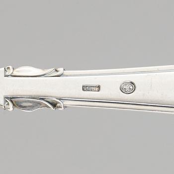 Bestickservis, 87 delar, silver, modell "Elite", Cohr, Danmark.