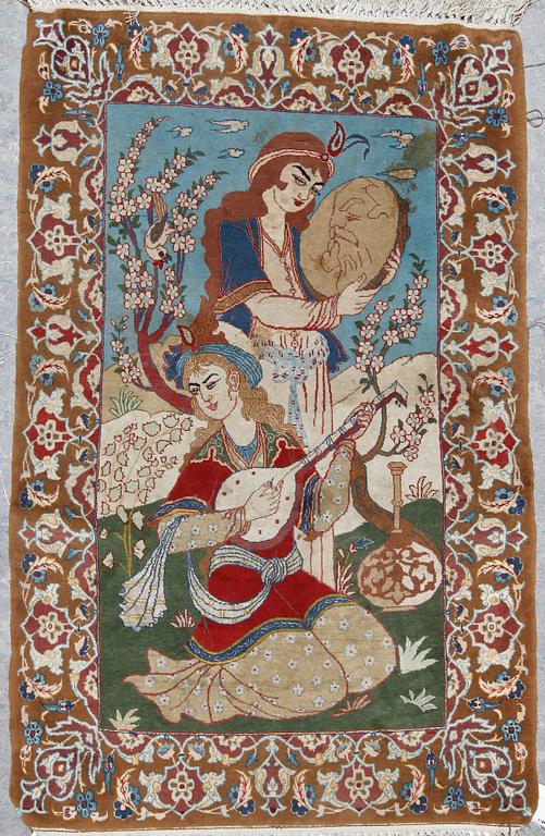 MATTA, Isfahan, korkull, ca 97,5x64 cm.