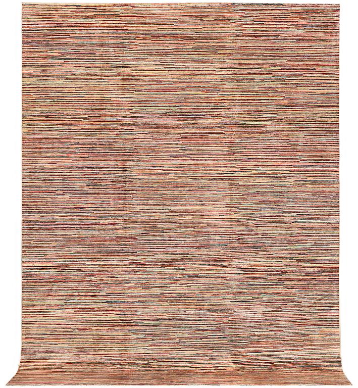 A carpet, Gabbeh, ca 346 x 259 cm.