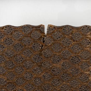 Tolv trästämplar för textil, Persien (Iran), 1900-tal.