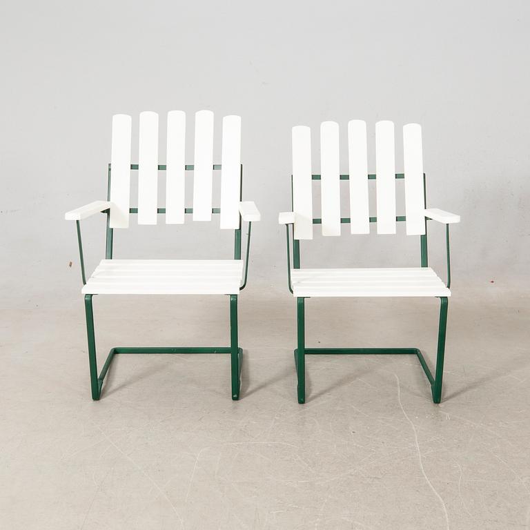 Arthur Lindqvist, trädgårdsgrupp 6 dlr, modell 9A och modell 2A, Grythyttan 1900-tal.