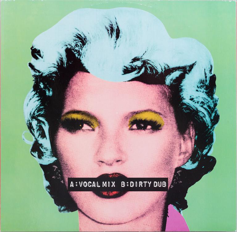 BANKSY, efter, "Dirty funker - Lets get dirty, 2012 - 13, offsettryck på vinylomslag.