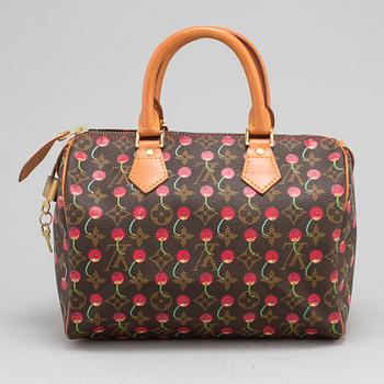 LOUIS VUITTON, "Monogram cerises cherry Speedy 25", limited edition s/s 2005.