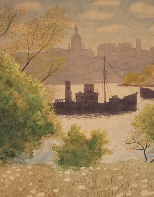 Oskar Bergman, "Från Waldemarsudde".