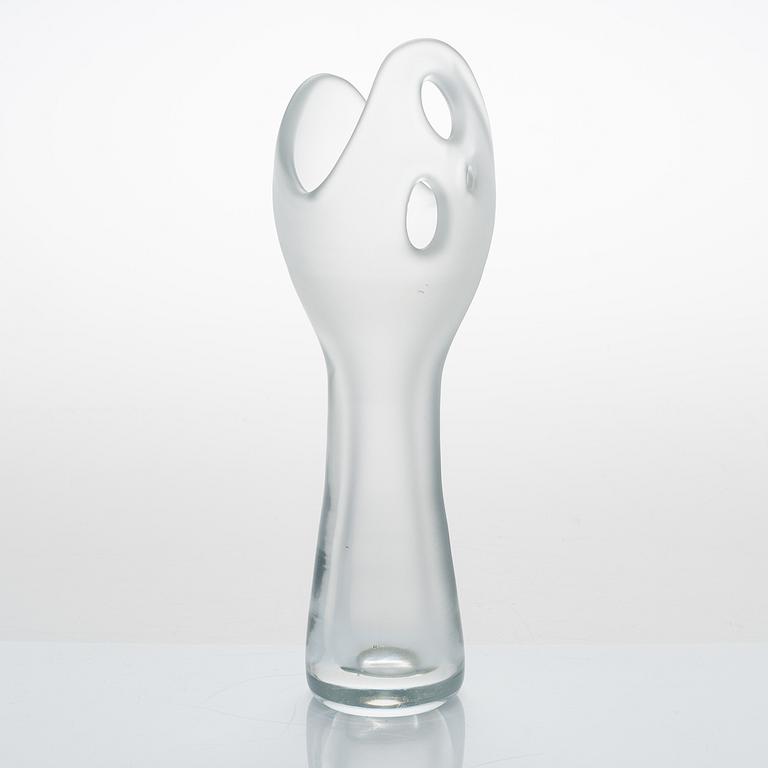 Timo Sarpaneva, konstglas, signerad Timo Sarpaneva 1956. Iittala.