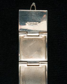 Björn Weckström, A WRISTWATCH, sterling silver, "Istral" Lapponia 1992.