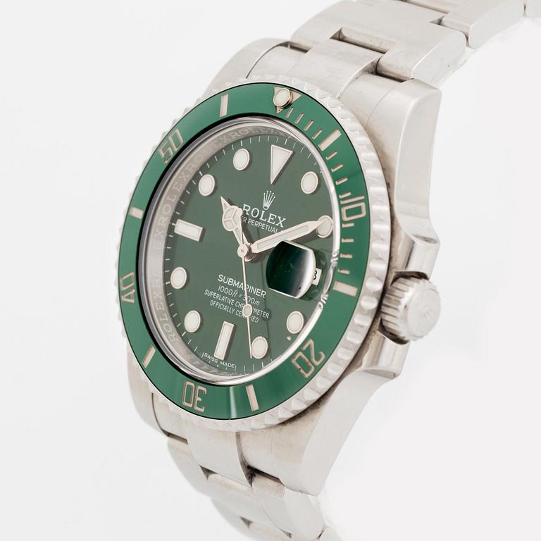 Rolex, Submariner, "Hulk", ca 2016.