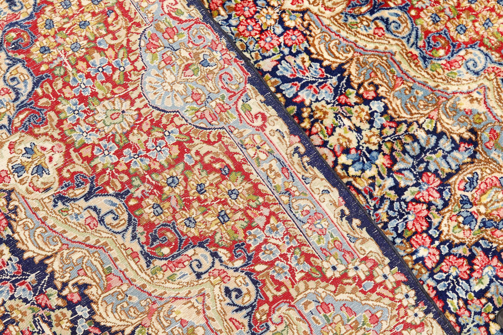 Carpet, Kirman lavash millefiore, 386 x 303 cm.