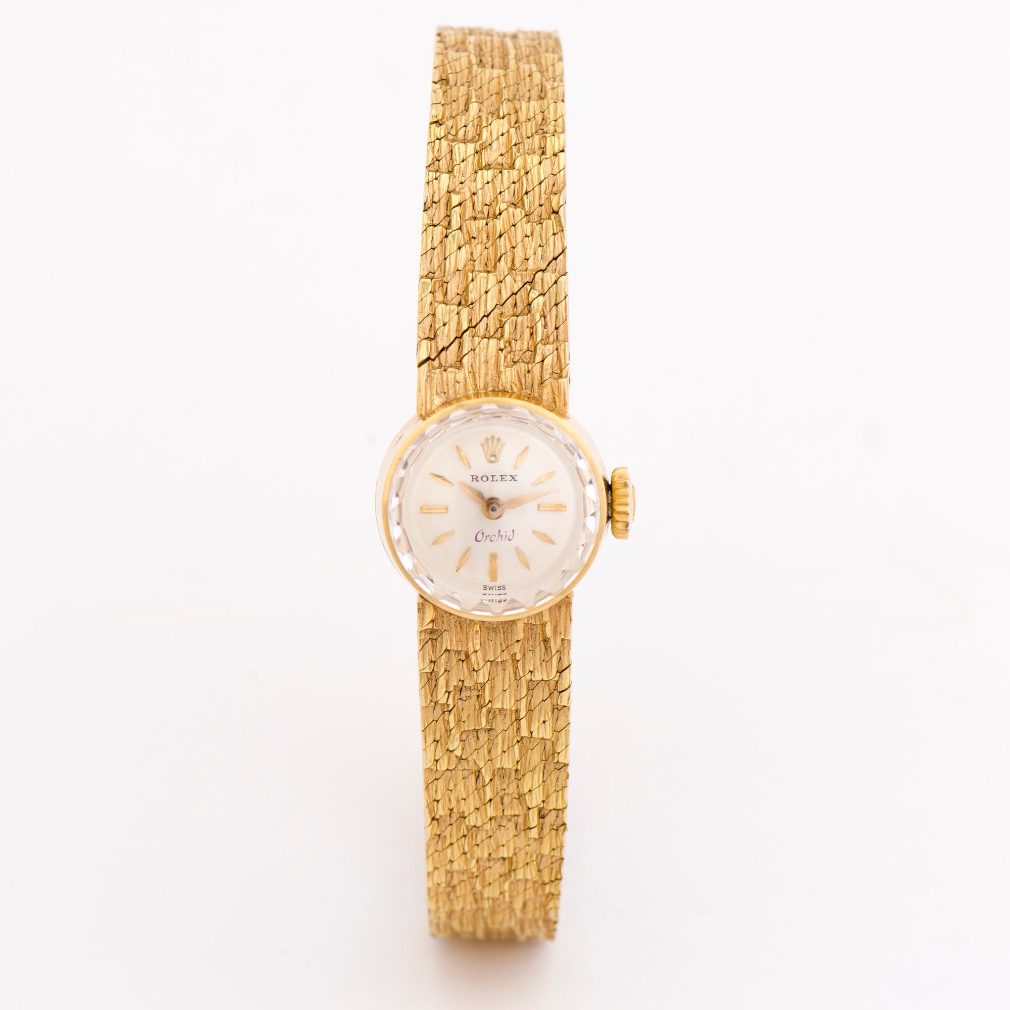ROLEX Orchid wristwatch 15 5 mm. Bukowskis