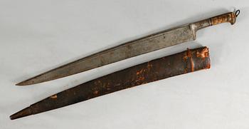 KINDJAL, orientalisk, 1800-tal.