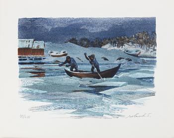 Roland Svensson, "Årstiderna i Skärgården", portfolio.