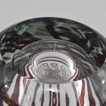 VAS, glas, Orrefors, 1900-talets andra hälft.