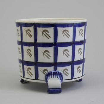 WILHELM KÅGE, a earthenware flower pot from the 1920's.