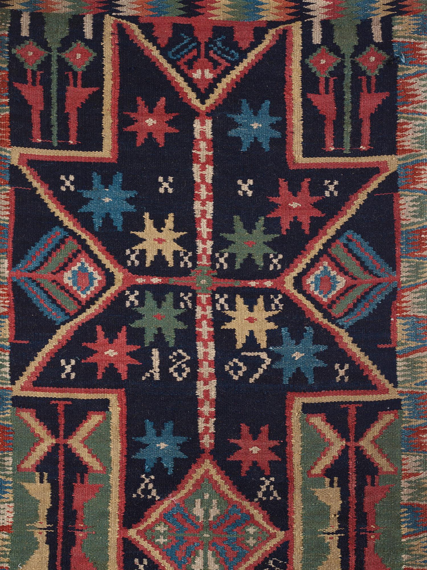 Åkdyna, rölakan, ca 106 x 44 cm, Skåne 1807, sannolikt Skytts härad.
