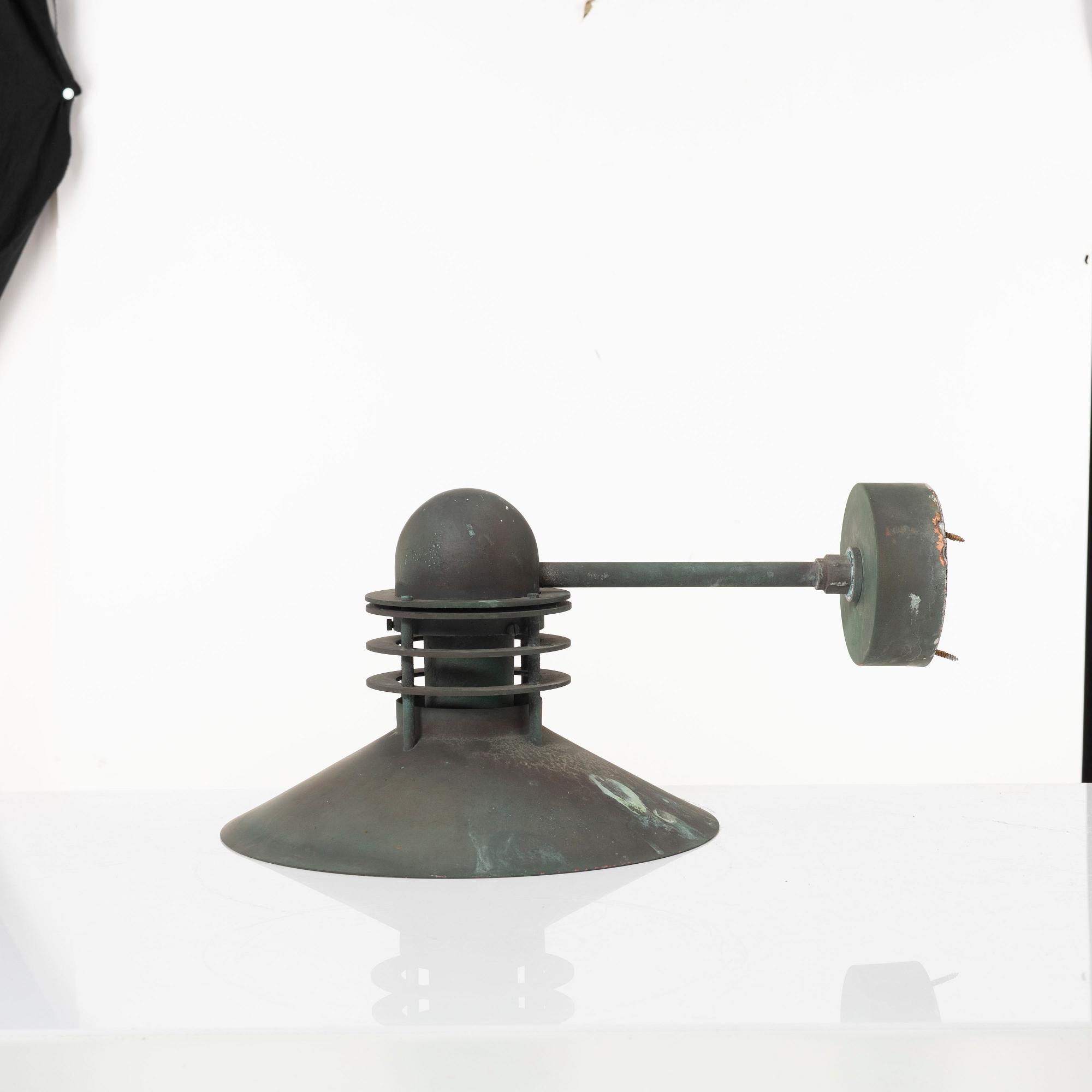 Alfred Homann & Ole V Kjaer, exterior lamp "Nyhavn", Louis Poulsen, Denmark.