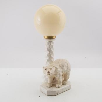 Bordslampa 1900-talets mitt.