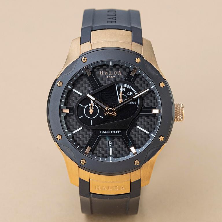 Halda, Race Pilot Gold, ca 2021.