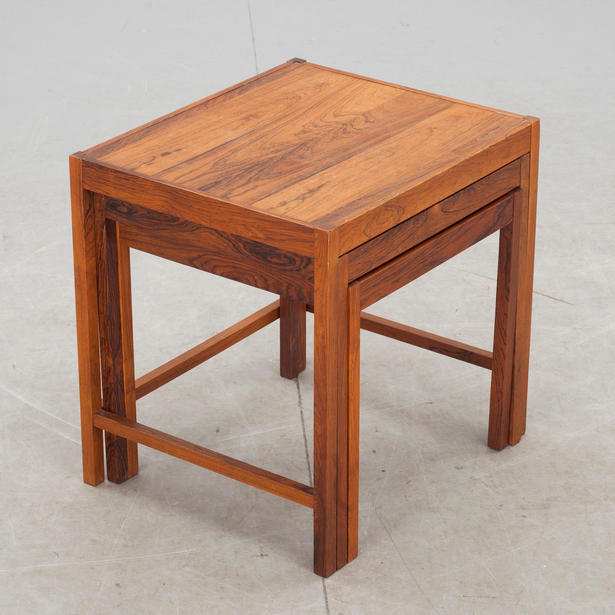 SATSBORD, 3 delar, 1950/60-tal.