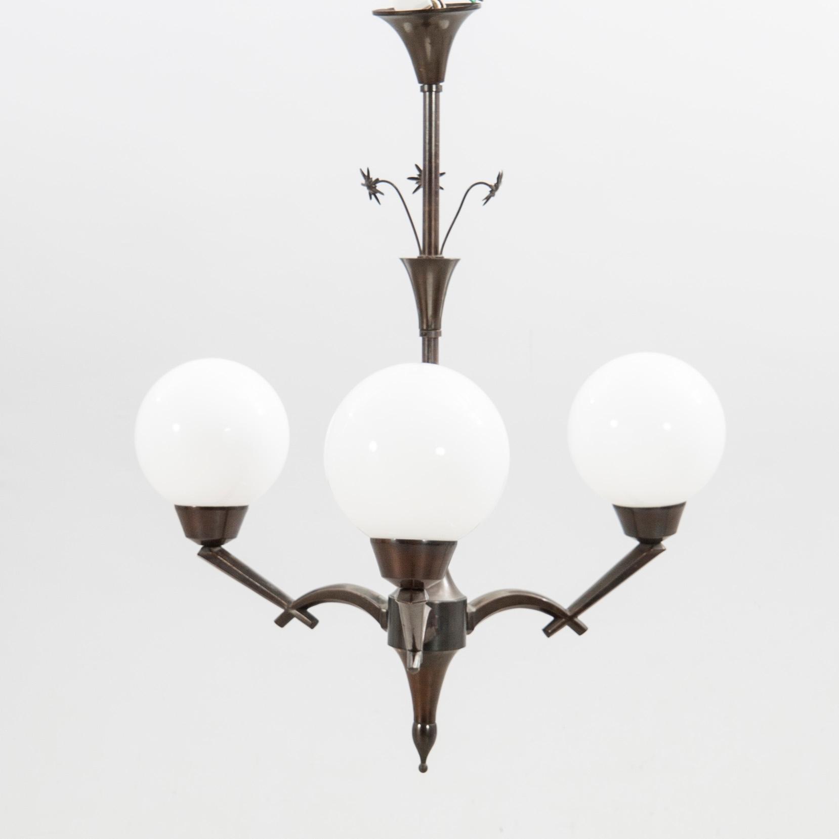 Ceiling lamp, 1930s.