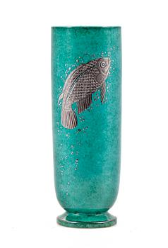 VAS, stengods, "Argenta", Wilhelm Kåge, Gustavsberg.