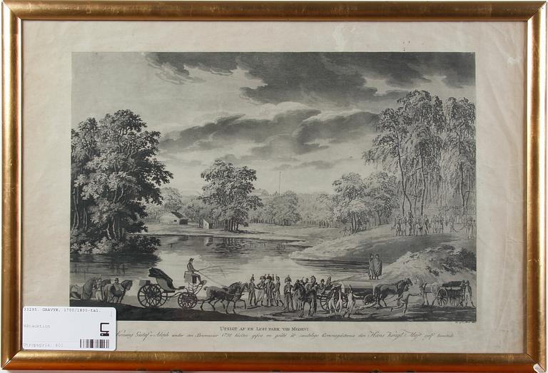 GRAVYR, 1700/1800-tal.
