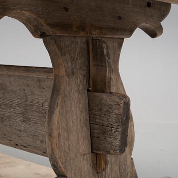 BOCKBORD, allmoge, 1800-talets första hälft.