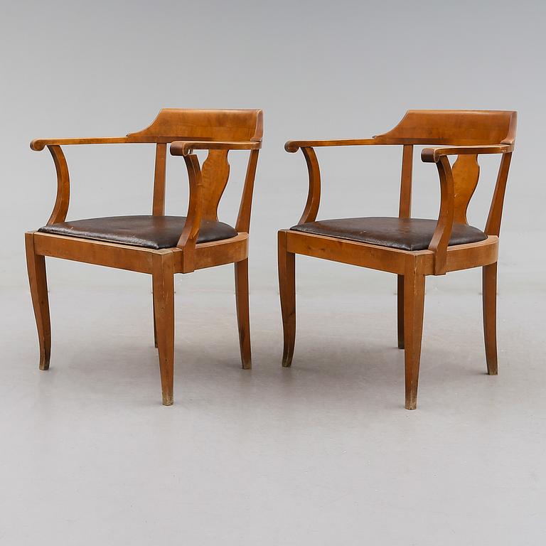 KARMSTOLAR, 2 st, 1900-talets början.