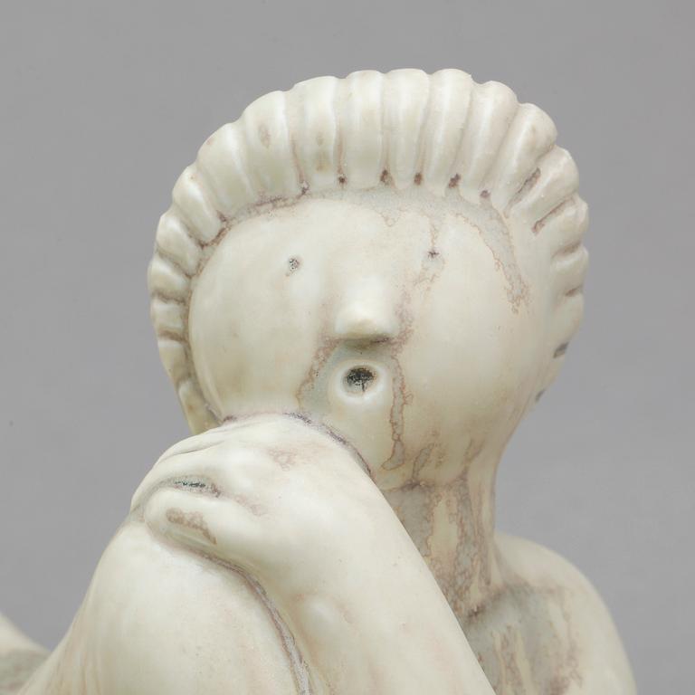 FIGURIN, stengods, Stig Lindberg Gustavsberg, 1940/50-tal.