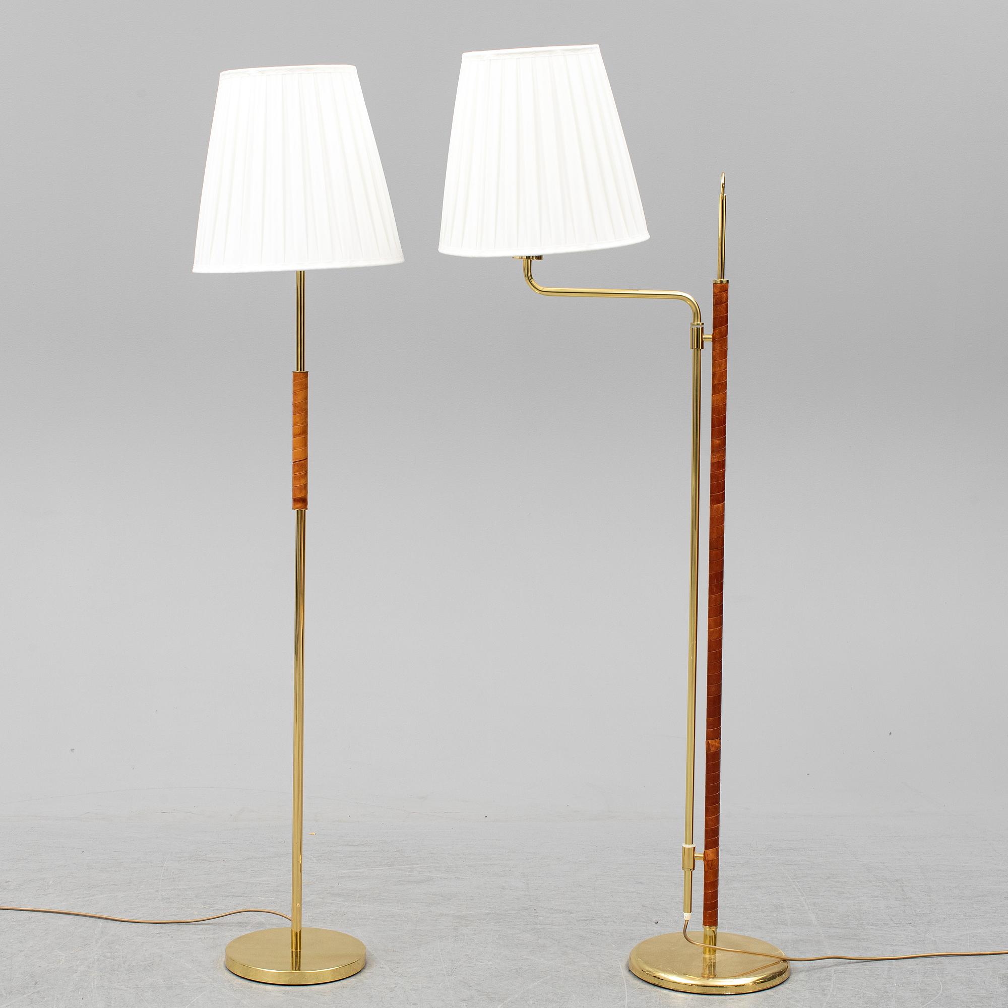 Two Örsjö industri floor lamps from Örsjö Industri.