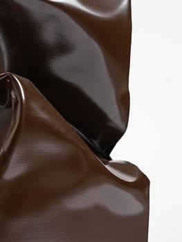 Angela de la Cruz, "Standing Box Large (Brown)".