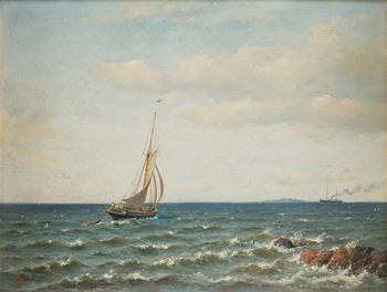 OSCAR KLEINEH, VESSELS AT SEA.