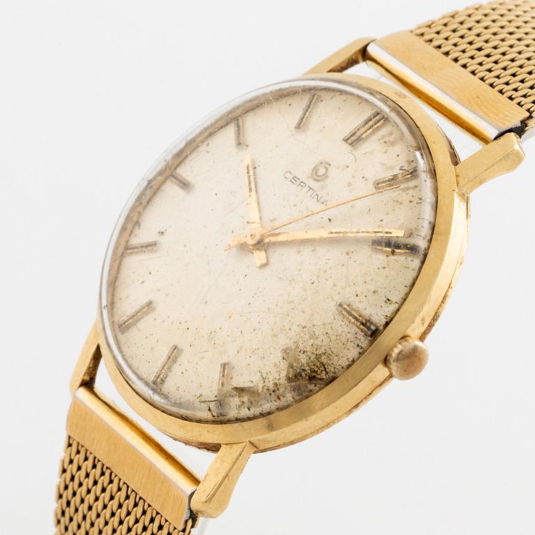 Certina, armbandsur, 34 mm.