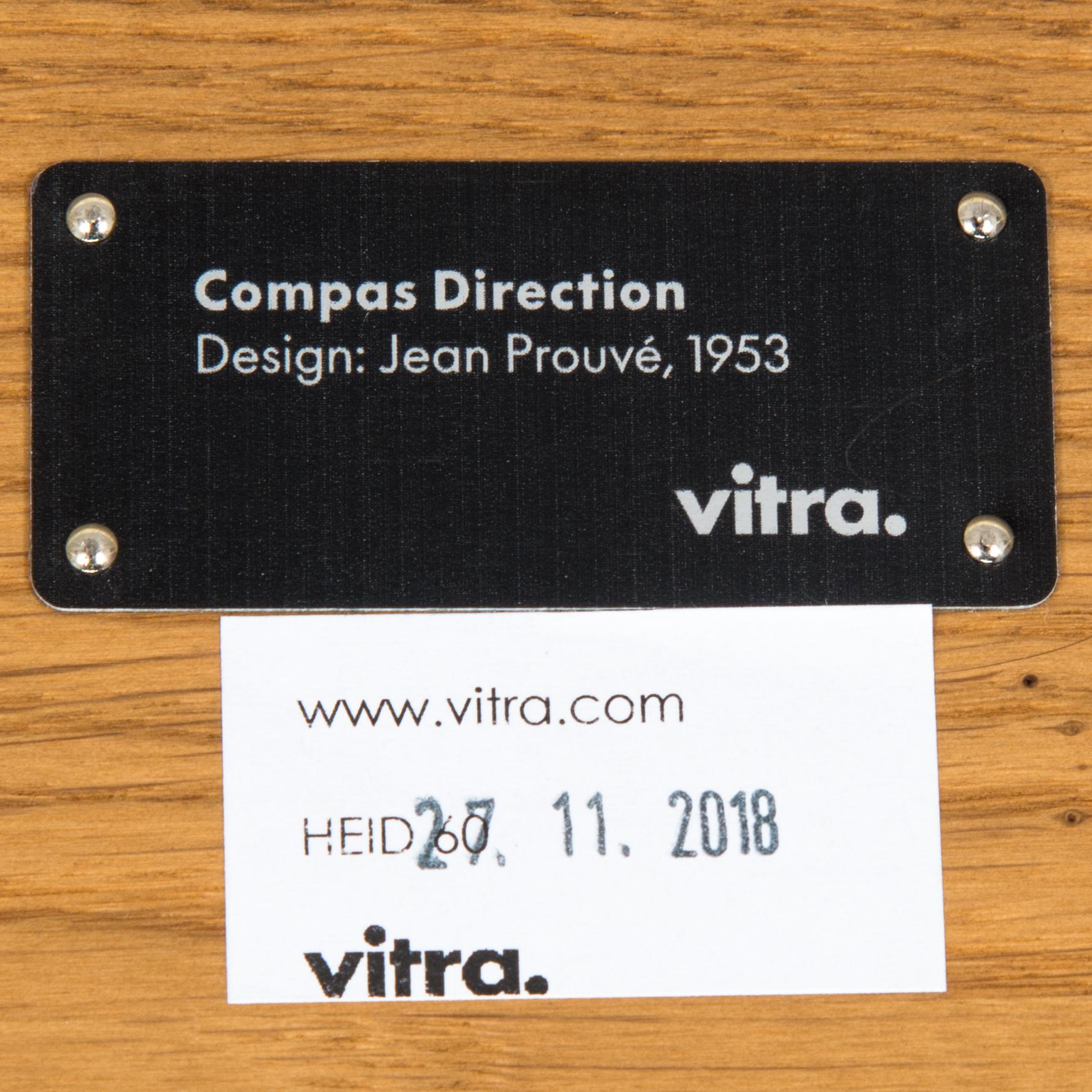 Jean Prouvé, a 2018 'Compas Direction' writing desk for Vitra.