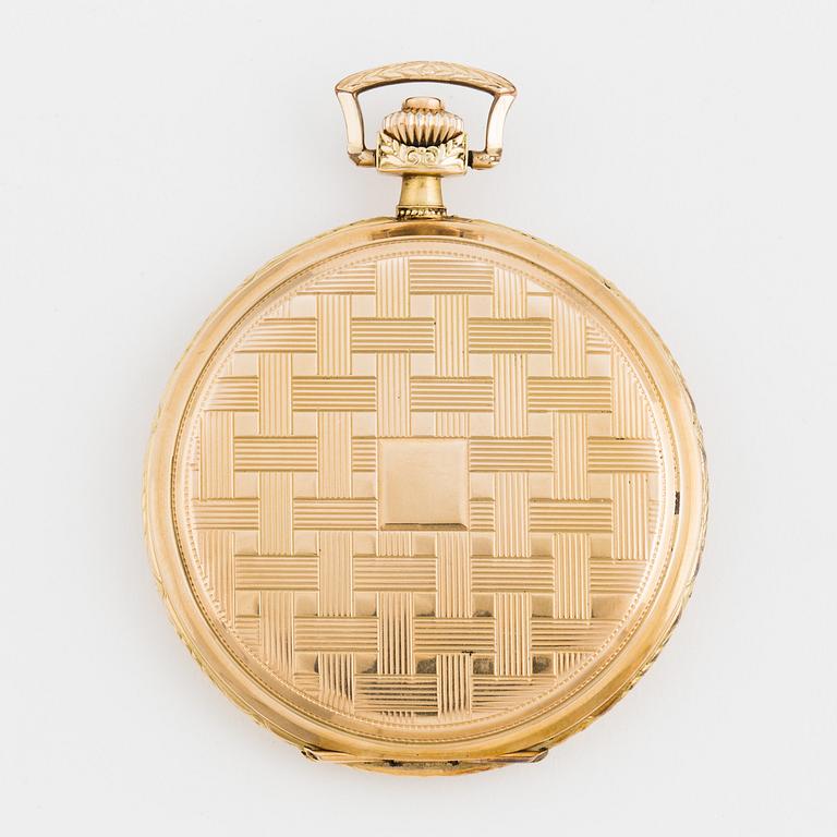 L.U.C. (Chopard), Prima "Chronomètre", pocket watch, 52 mm, hunting case,