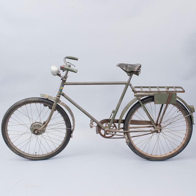 CYCKEL, Militärcykel m42?, Sverige, 1900-talets mitt.
