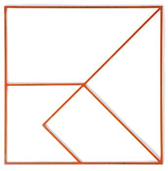 492. Poul Kjaerholm, a logo store sign, E Kold Christensen, Denmark, 1950s-60s.